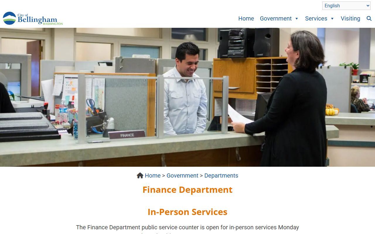 Bellingham unclaimed money at the finance department