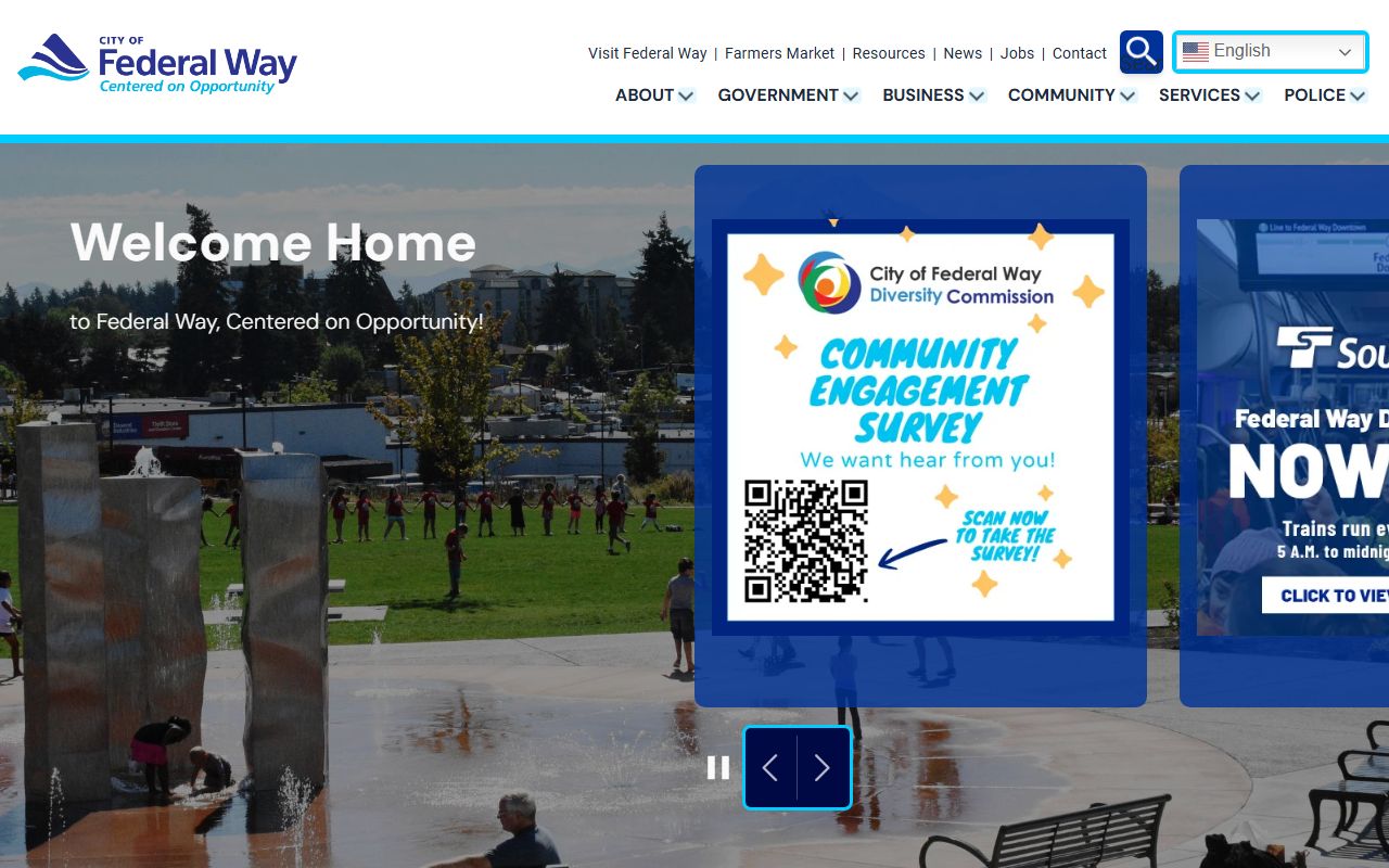 Federal Way unclaimed money on the city website