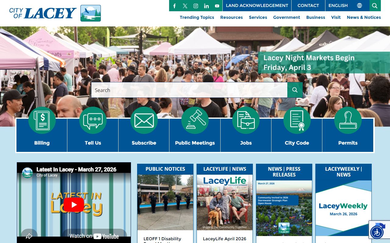 Lacey unclaimed money city website