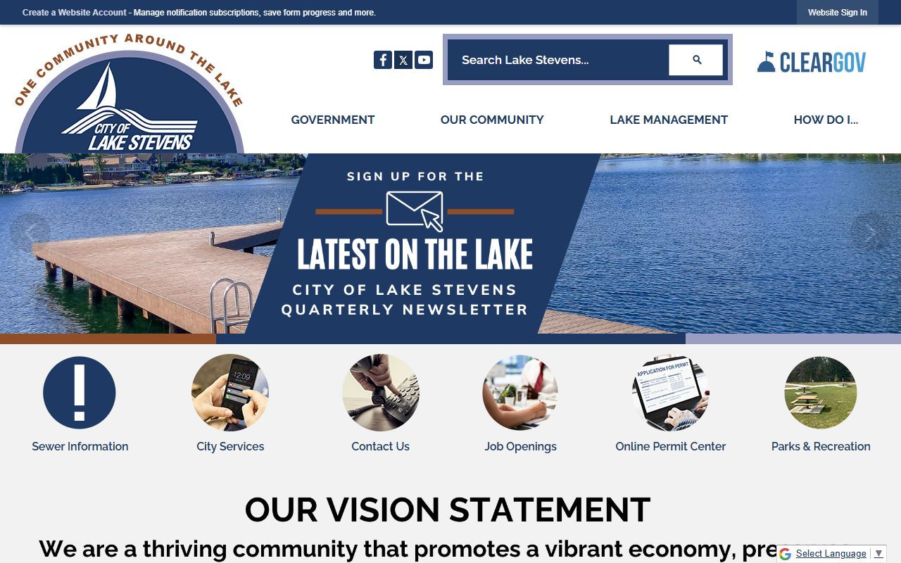 Lake Stevens unclaimed money on the city website