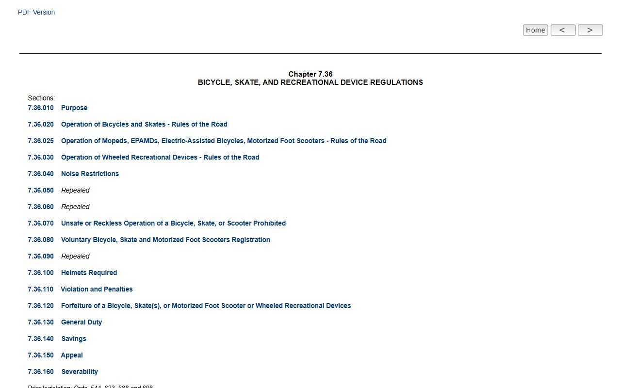 Lake Stevens unclaimed money on the municipal code page