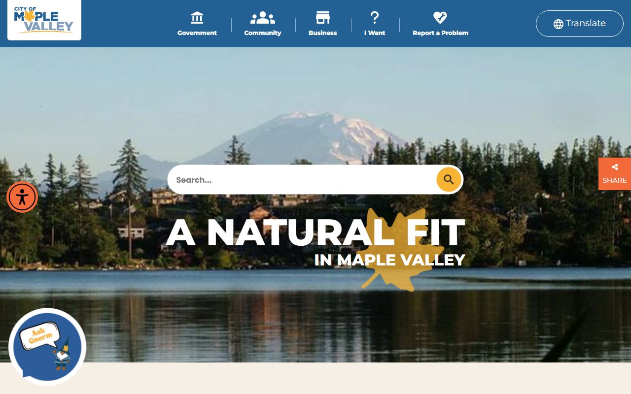 Maple Valley unclaimed money on the city website
