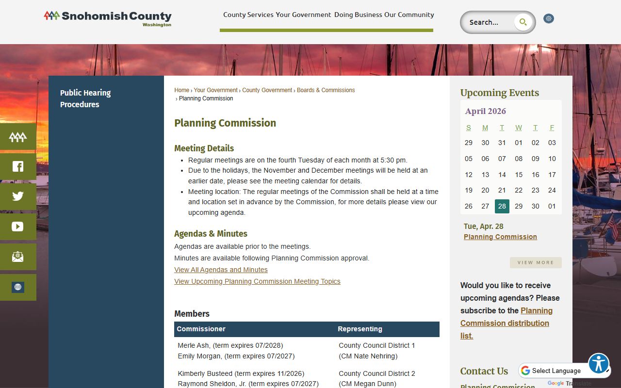 Mill Creek East unclaimed money at the Snohomish County Treasurer page