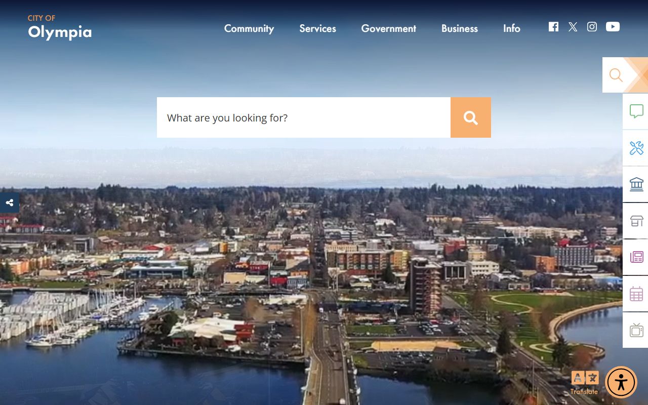 Olympia unclaimed money on the city website