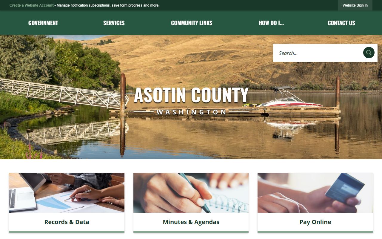 Asotin County unclaimed money official website