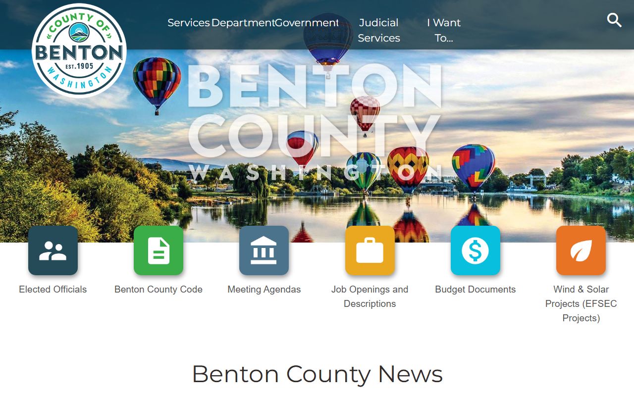 Kennewick unclaimed money on the Benton County official website