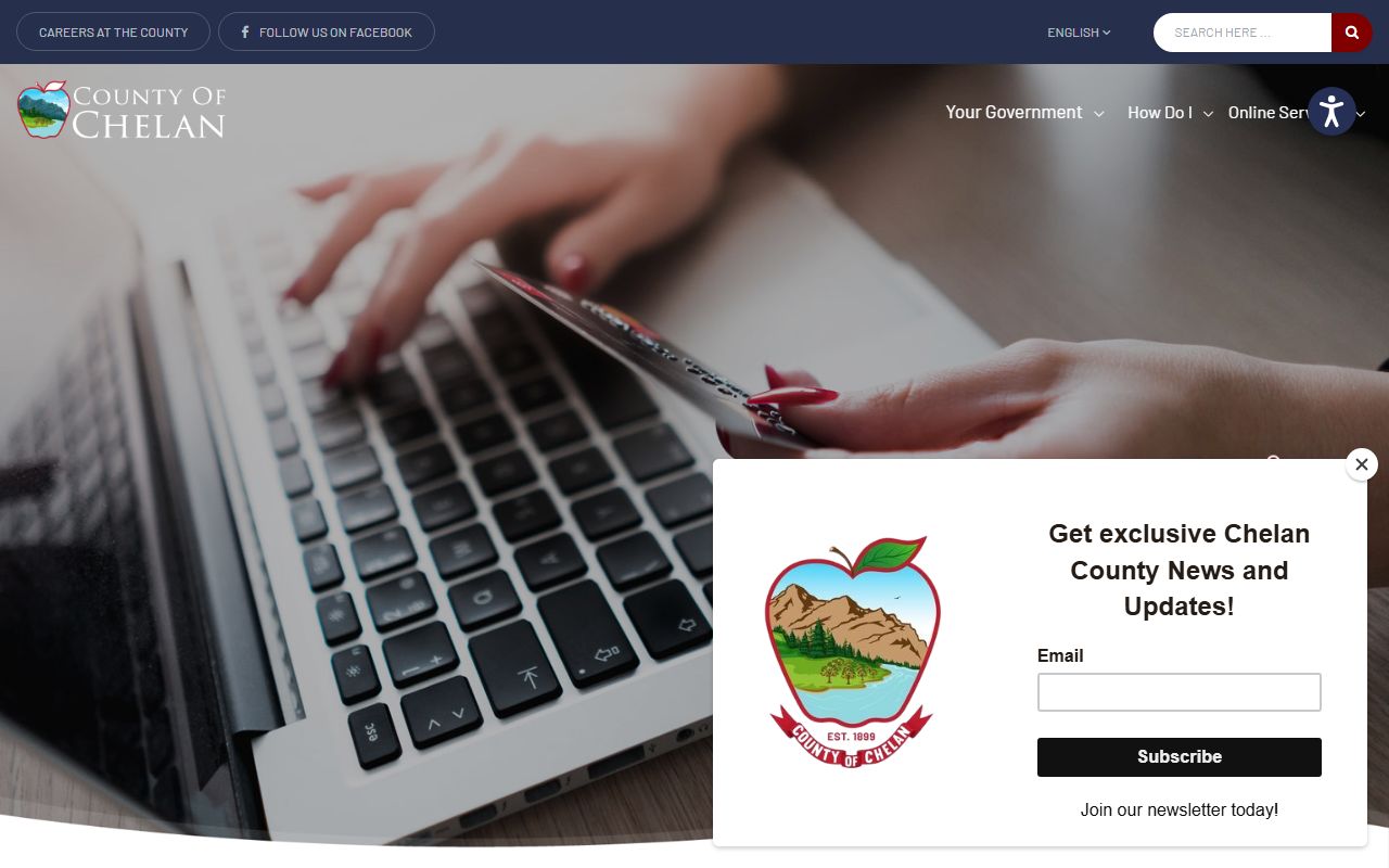 Chelan County unclaimed money at the treasurer office