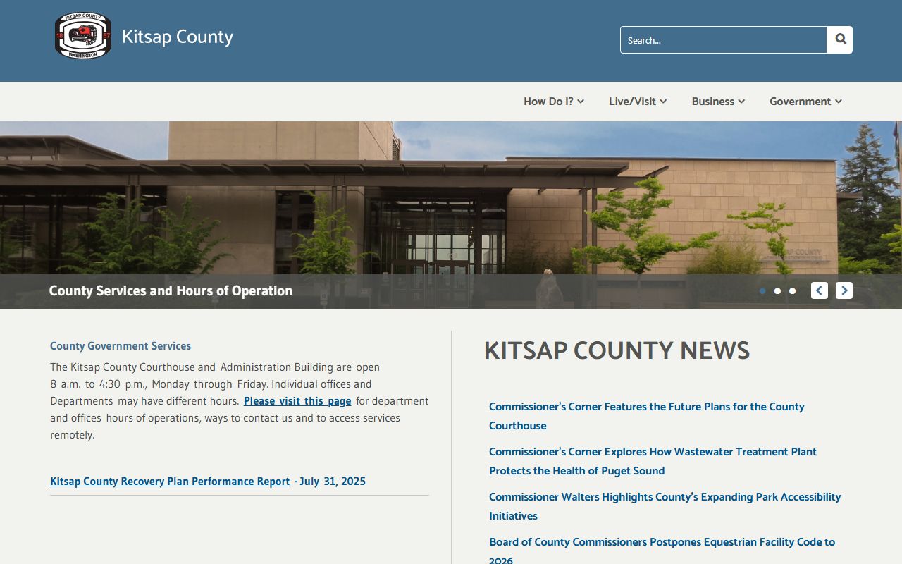 Kitsap County unclaimed money official website