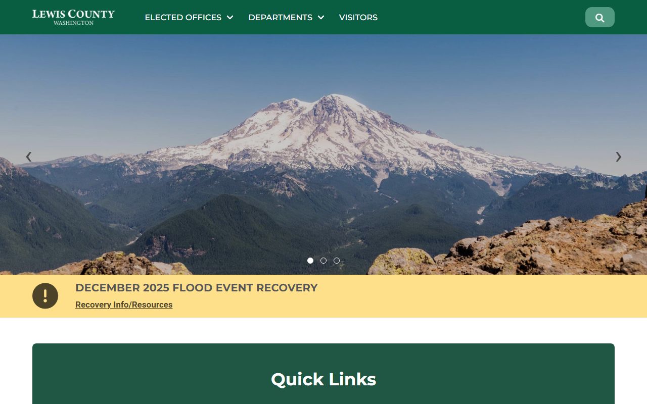 Lewis County unclaimed money on the county official website