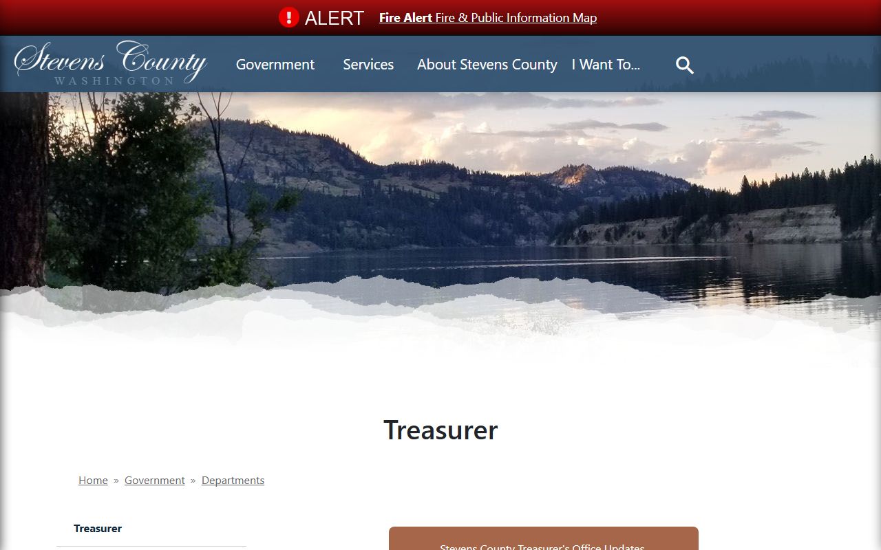 Stevens County unclaimed money and Stevens County treasurer